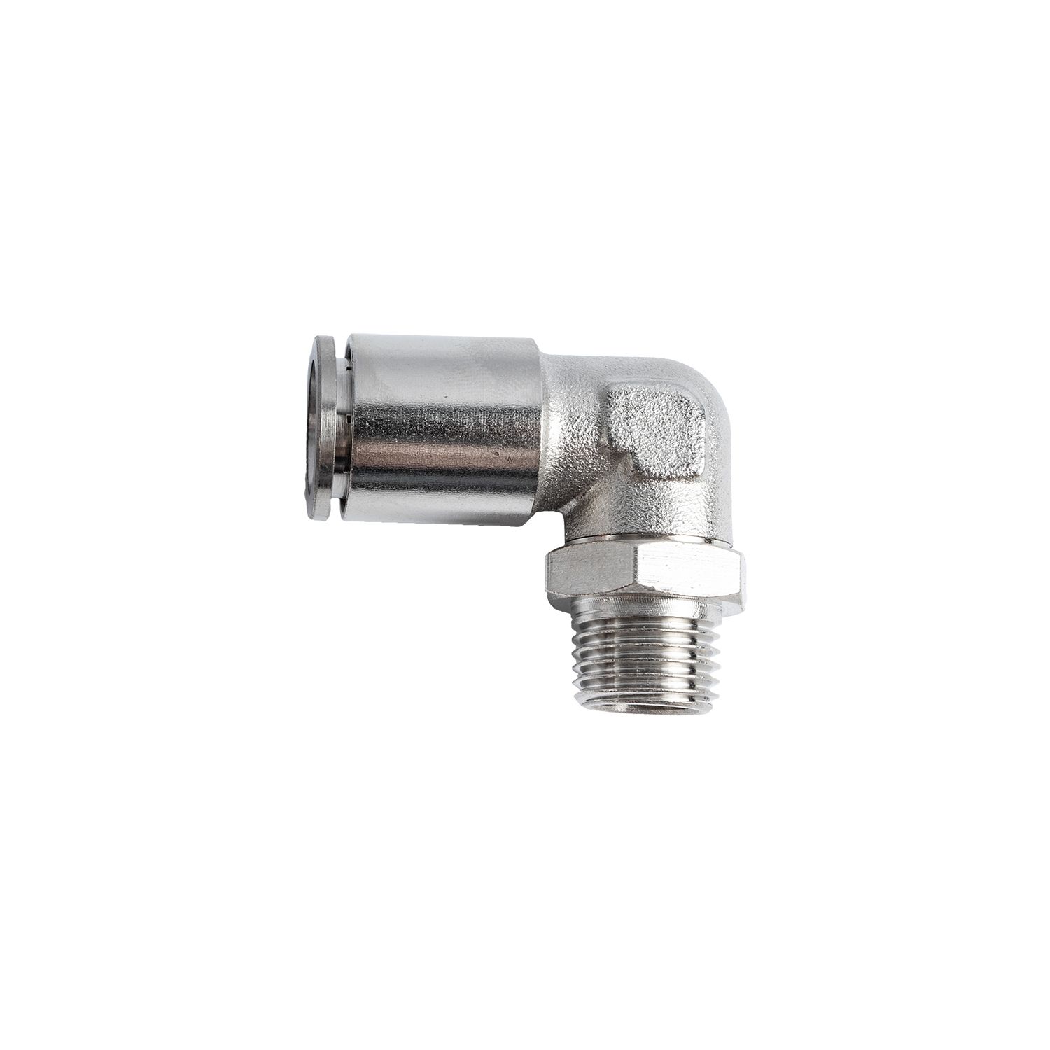 Metal Pu Fitting Elbow 12mm 1/4' M